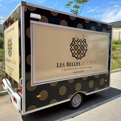 Covering de remorque food truck