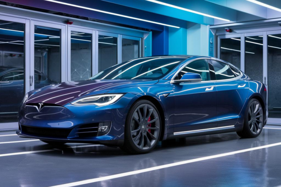 Nouvelles couleurs de Tesla
